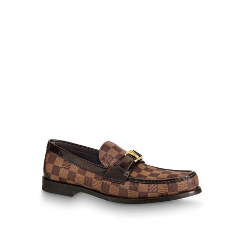 louis vuitton loafers mens brown|Louis Vuitton men's loafers sale.